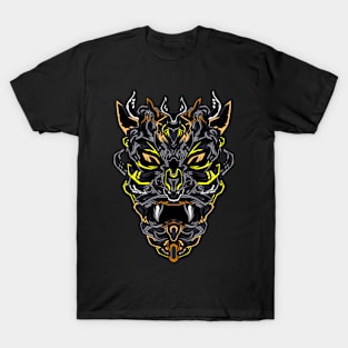Black mask of darkness T-Shirt